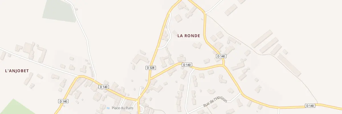 Plan du 5 Rue de la Fontaine . la Ronde à La Forêt-sur-Sèvre