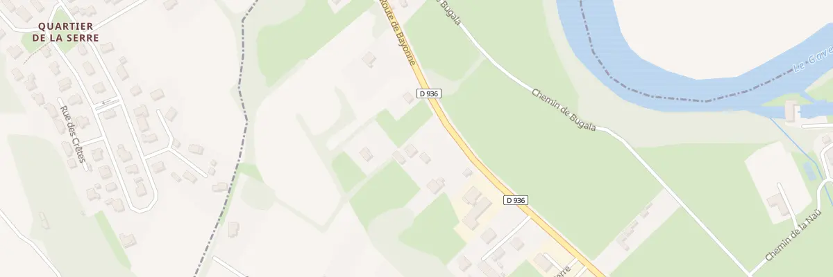 Plan du 1565 Rte de Bayonne à Oloron-Sainte-Marie