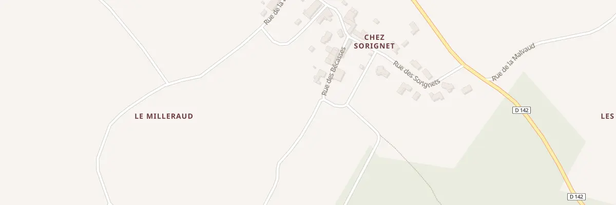Plan du 16 Rue des Bécasses à Tesson