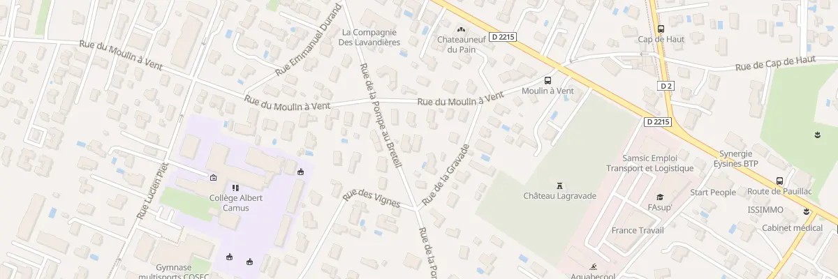 Plan du 56 Rue du Moulin a Vent à Eysines