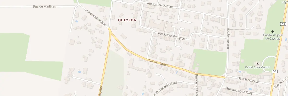 Plan du 35 Rue de Campot à Blanquefort