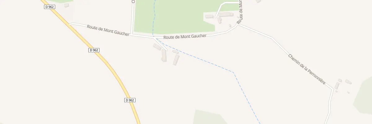 Plan du 2 Rte de Mont Gaucher à Ceaucé