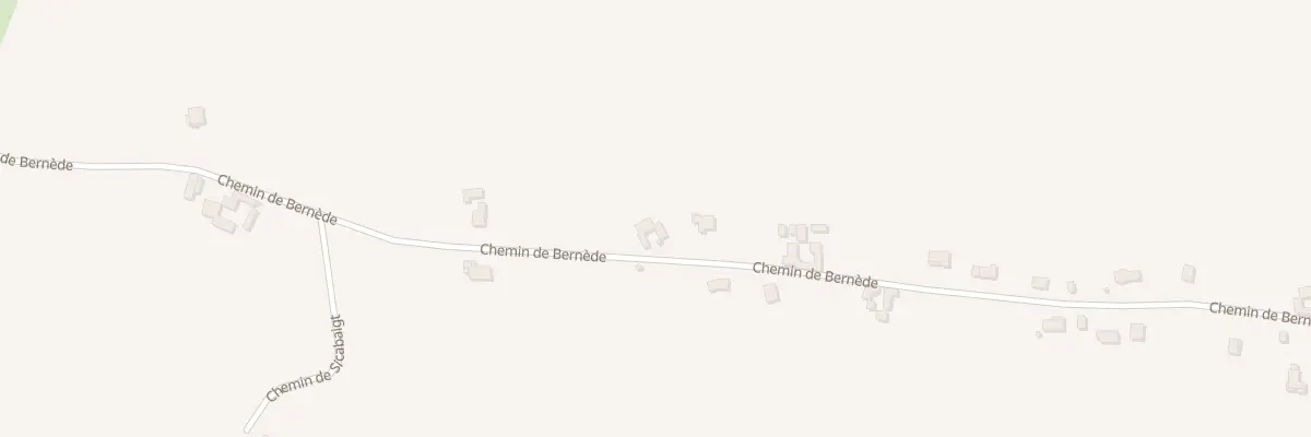 Plan du 5167 Che de Bernède à Lahourcade