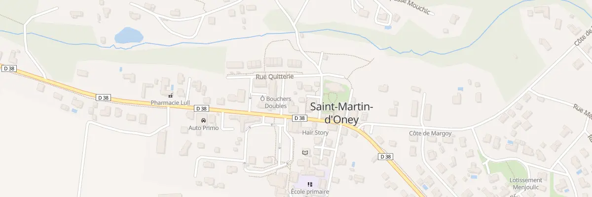 Plan du 1061 Rte de Mont de Marsan à Saint-Martin-d’Oney