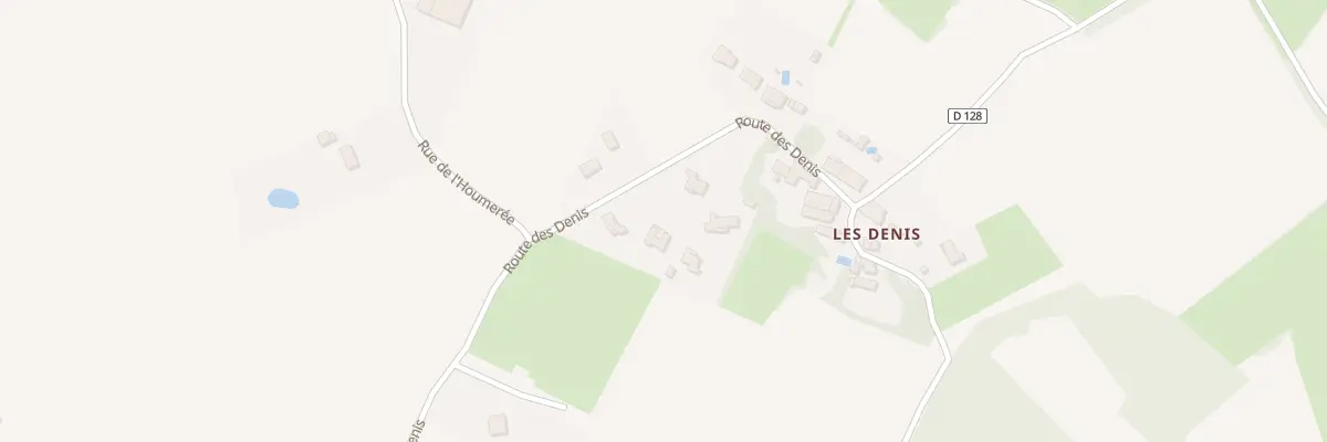 Plan du 8 Rte des Denis à Saintes