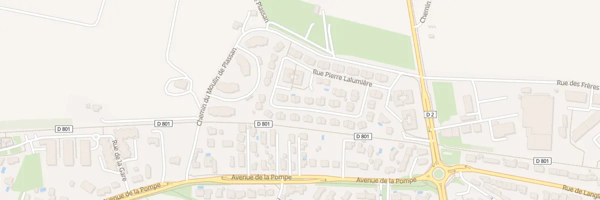 Plan du 27 Rue Pierre Lalumière à Eysines