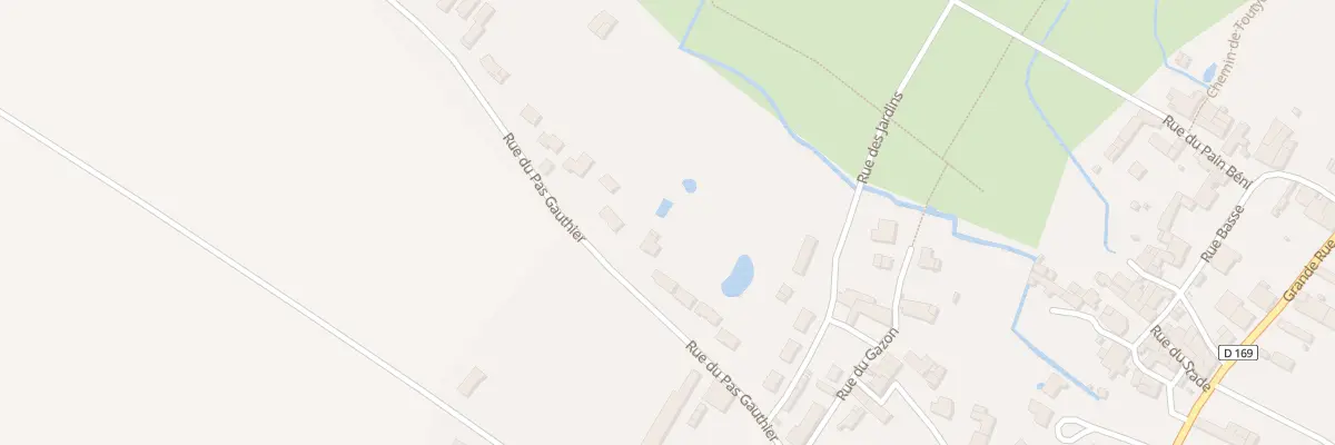 Plan du 38 Rue du Pas Gauthier à Prin-Deyrançon