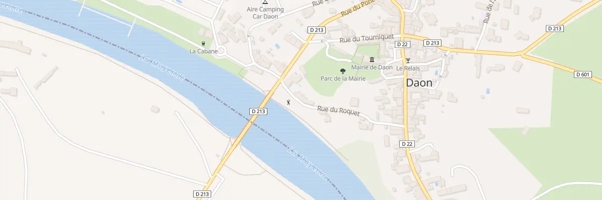 Plan du 3 Rue du Roquet à Daon