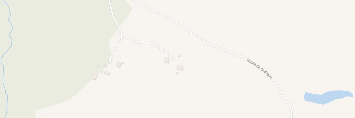 Plan du 868 Rte de Guilhem au Leuy