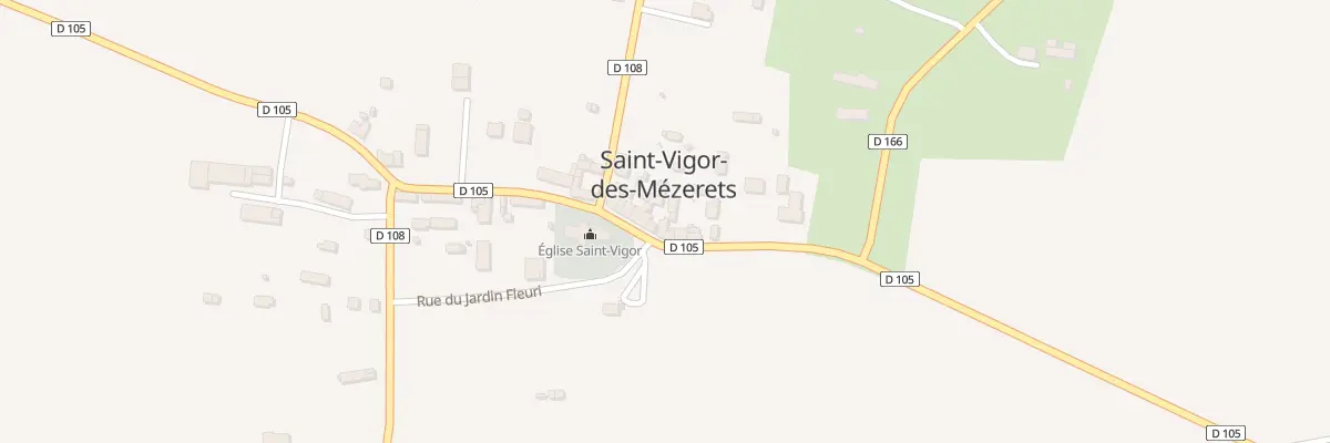 Plan du 25 Rue Jules Jean - St Vigor des à Terres de Druance