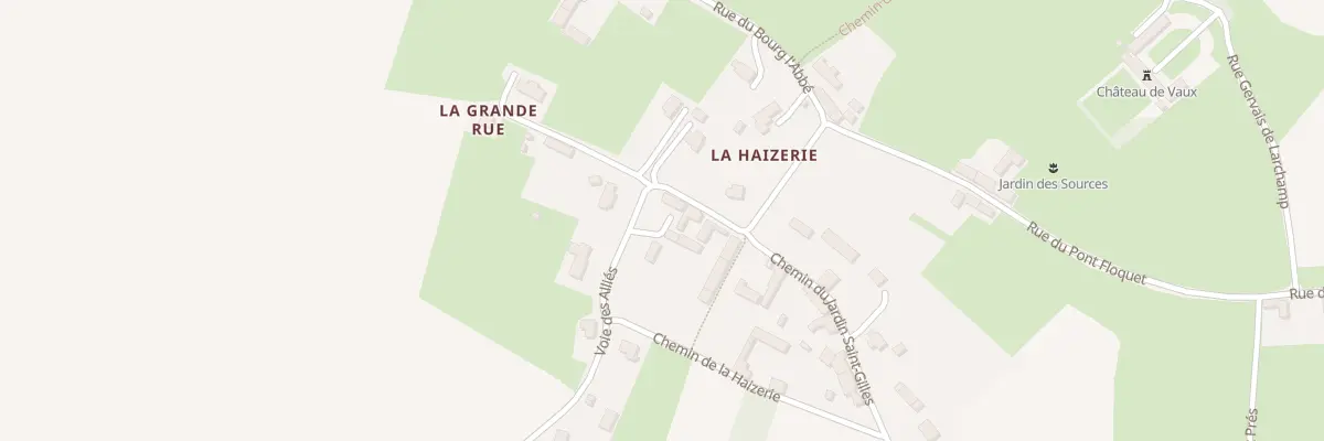 Plan du 211 Voie des Alliés à Vaux-sur-Seulles