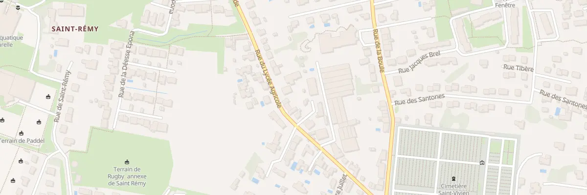 Plan du 28B Rue du Lycée Agricole à Saintes