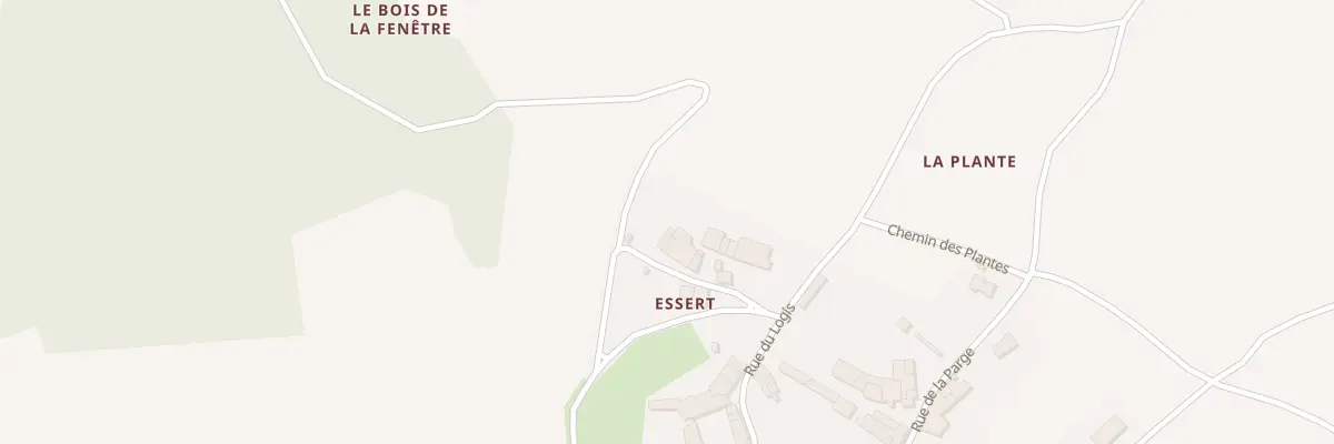 Plan du 10 Rue du Bois des Fées à Tanzac