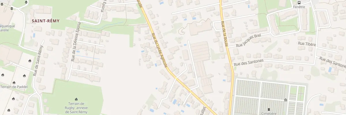 Plan du 30 Rue du Lycée Agricole à Saintes