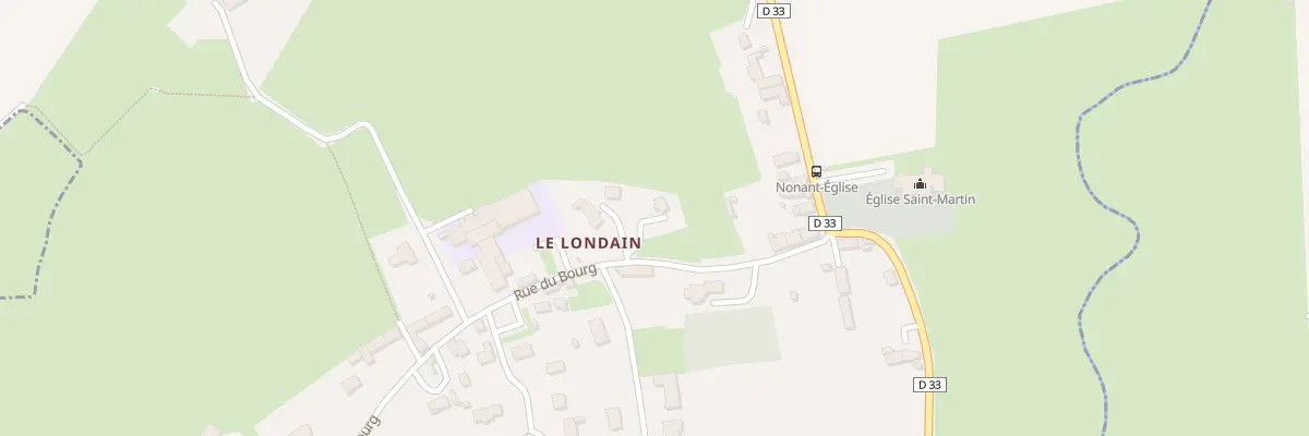 Plan du 6 Rue du Bourg à Nonant