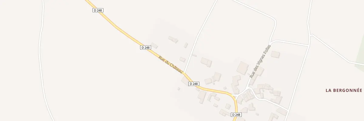 Plan du 3 Rue des Plassard à Tanzac
