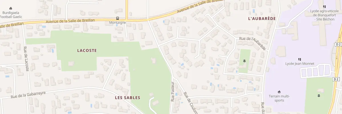 Plan du 27 Rue Pasteur à Blanquefort