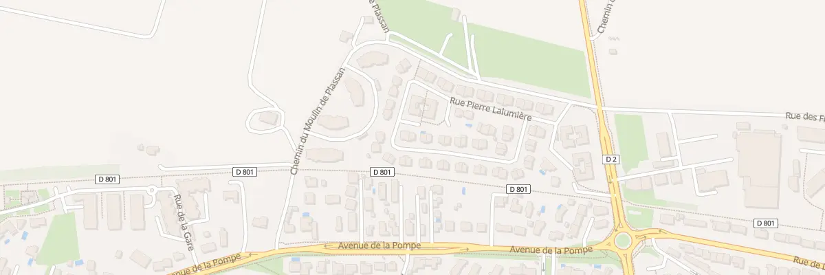 Plan du 23 Rue Pierre Lalumière à Eysines