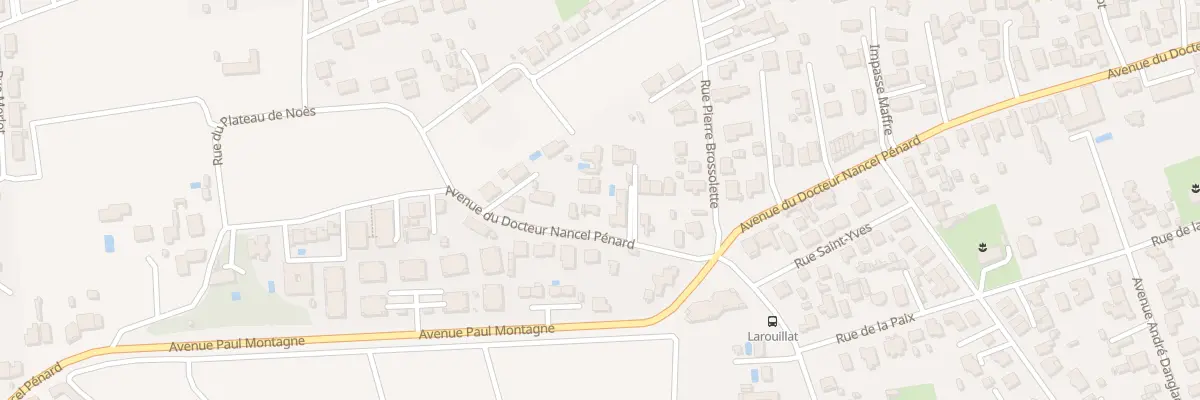 Plan du 183 Av Docteur Nancel Penard à Pessac