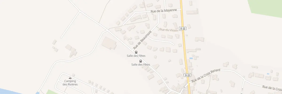 Plan du 15 Imp de Beaumont à Daon