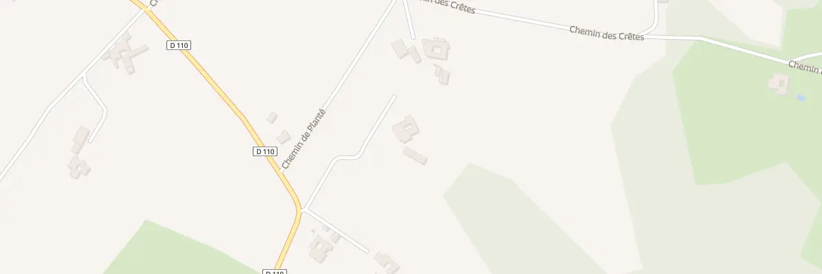 Plan du 1 Che de Puyade à Lucq-de-Béarn