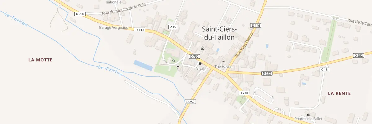 Plan du 6 Pl du 8 Mai à Saint-Ciers-du-Taillon