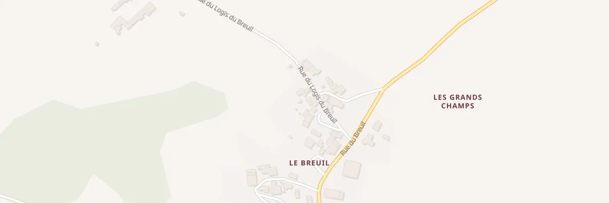 Plan du 11 Rue du Logis du Breuil à Villars-en-Pons