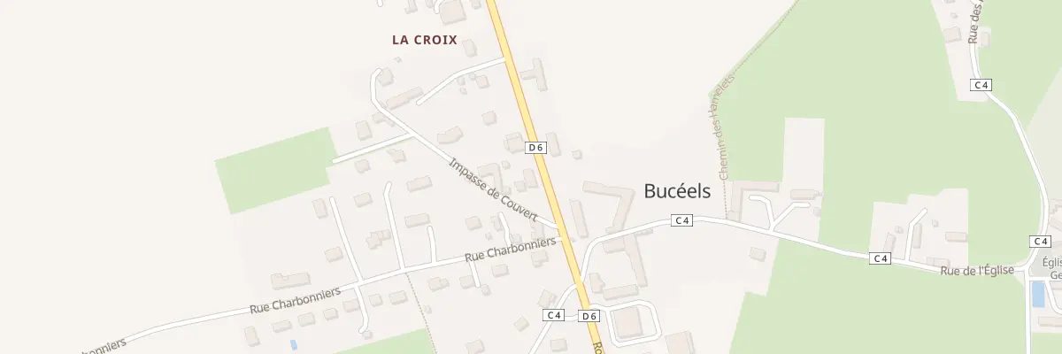 Plan du 14 Rte de Bayeux à Bucéels