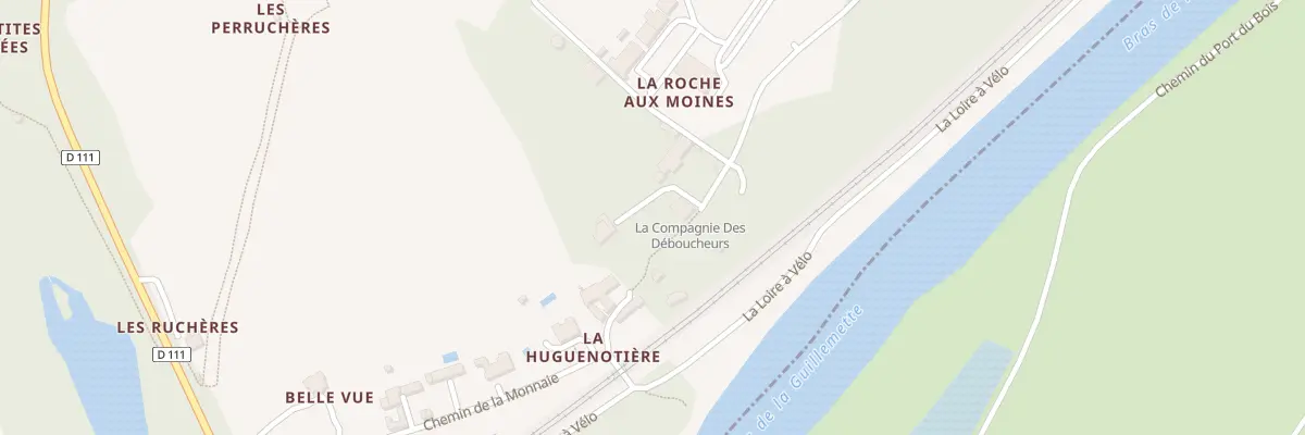 Plan du 4 Chem de la Roche aux Moines à Savennières