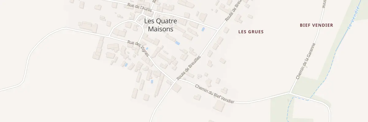 Plan du 18 Rte de Breuilles à Marsais