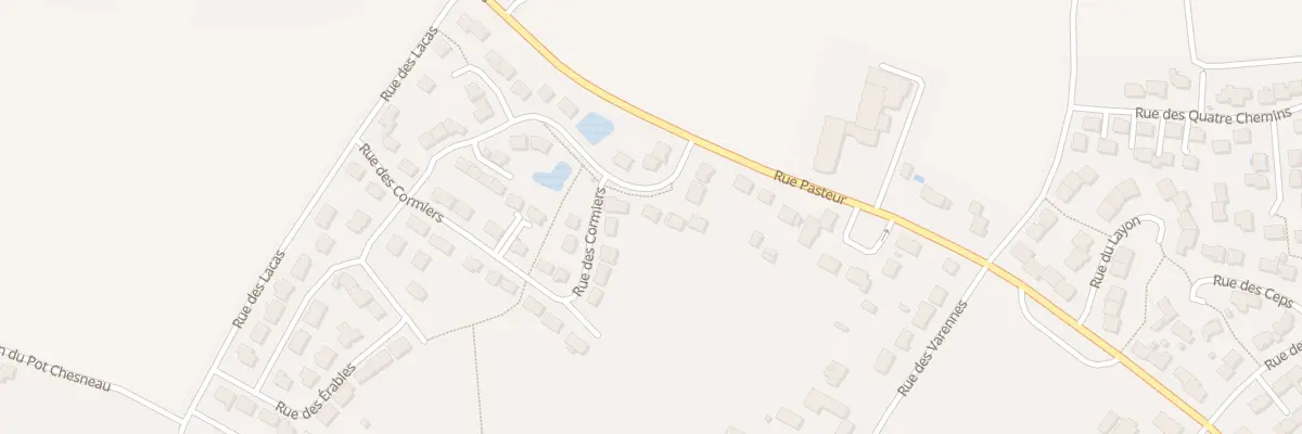 Plan du 9 Rue des Frênes à Val-du-Layon
