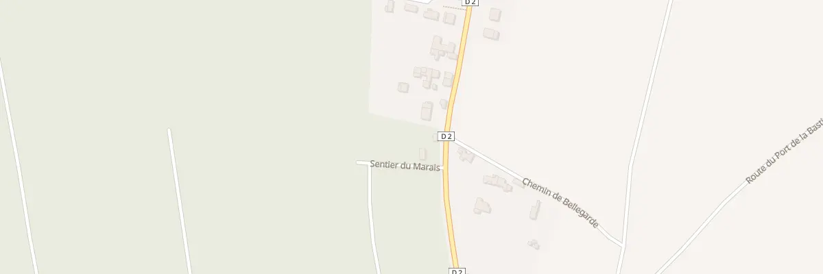 Plan du 38B Rte des Châteaux à Labarde