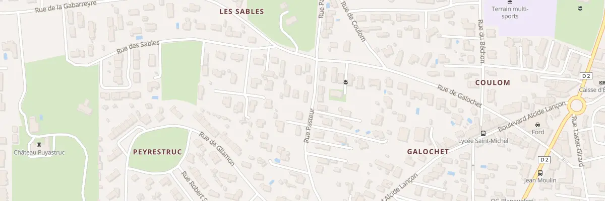 Plan du 16B Rue Pasteur à Blanquefort