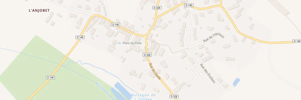 Plan du 1 Rue du Stade . la Ronde à La Forêt-sur-Sèvre