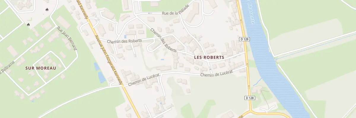 Plan du 21 Che des Roberts à Saintes