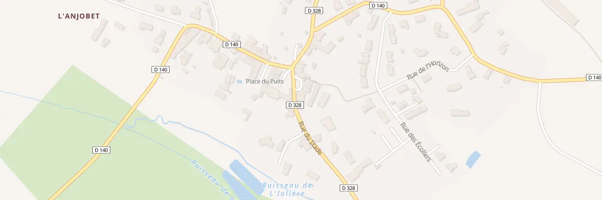 Plan du 3 Rue du Stade . la Ronde à La Forêt-sur-Sèvre