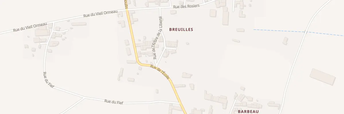 Plan du 2 Imp de l’Ancienne Epicerie à Bernay-Saint-Martin