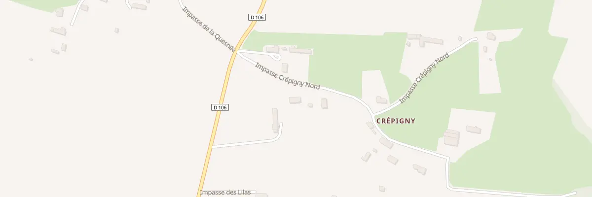 Plan du 2 Imp Crepigny Nord - St Jean Le à Terres de Druance