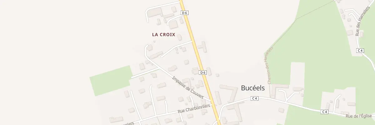 Plan du 10 Rte de Bayeux à Bucéels