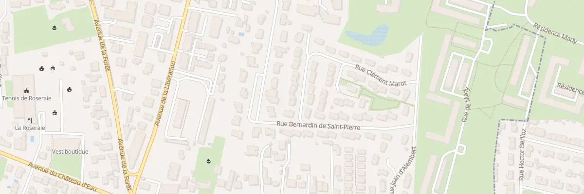 Plan du 37 Rue Clément Marot à Mérignac