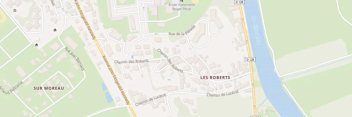Plan du 22B Che des Roberts à Saintes