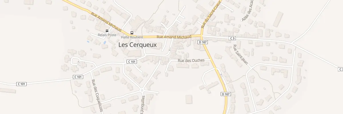 Plan du 15 Rue de l’Église aux Cerqueux