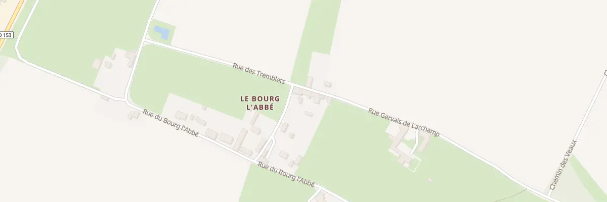Plan du 707 Rue Gervais de Larchamp à Vaux-sur-Seulles