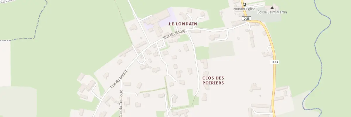 Plan du 7 Sq Bratton Clovelly à Nonant