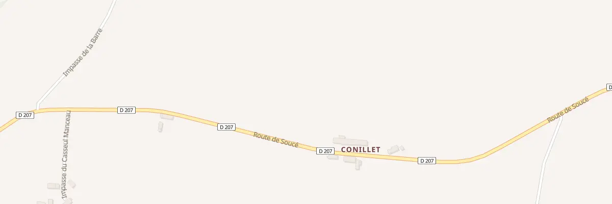 Plan du 9039 Rte de Soucé à Ceaucé