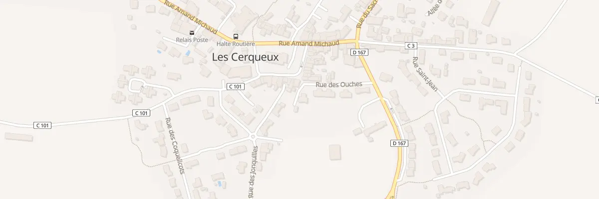 Plan du 15 Rue des Ouches aux Cerqueux