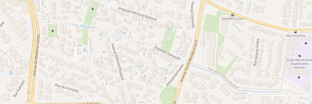 Plan du 14B Imp Demeulin à Mérignac