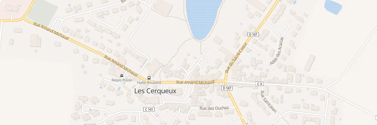 Plan du 4 Imp de la Loge aux Cerqueux