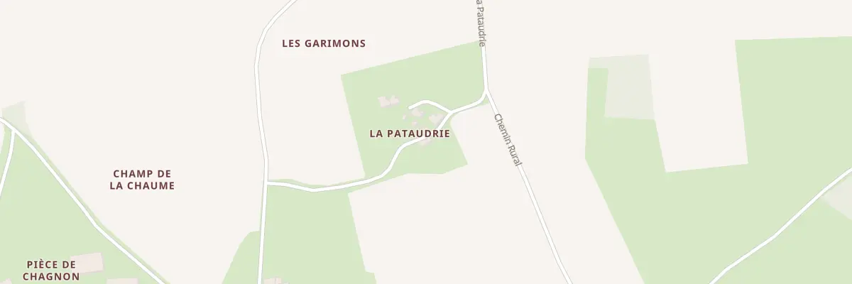 Plan du 21 Cr de la Pataudrie à Saint-Loup