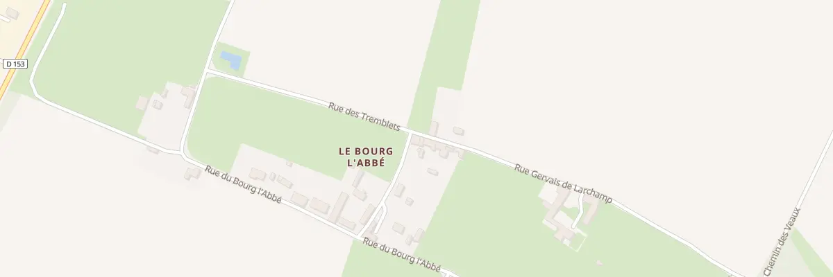 Plan du 32 Le Bourg l’Abbe à Vaux-sur-Seulles